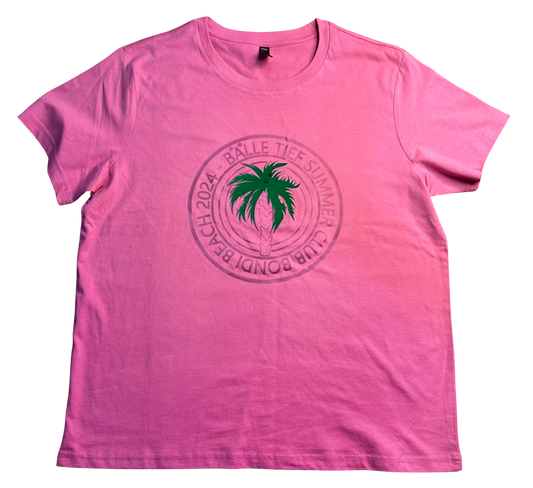 BÄLLE TIEF BONDI UNISEX TAORMINA PALM TREE T SHIRT PRE ORDER