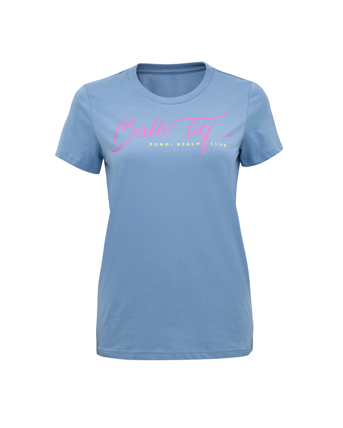 BÄLLE TIEF BONDI LADIES SCRIPT T SHIRT | LIMITED EDITION