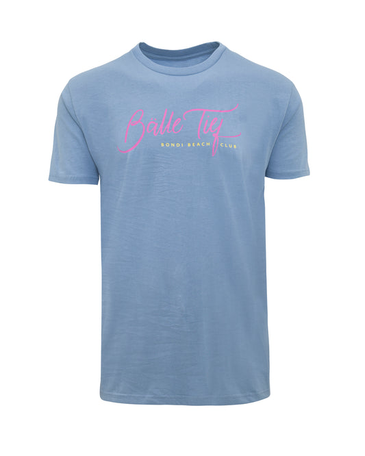 BÄLLE TIEF BONDI GENTLEMEN'S SCRIPT T SHIRT | LIMITED EDITION