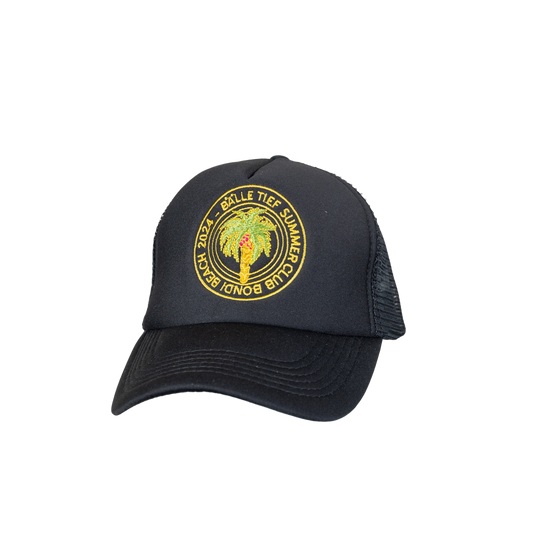 BÄLLE TIEF TAORMINA PALM TREE TRUCKER'S HAT - LIMITED EDITION