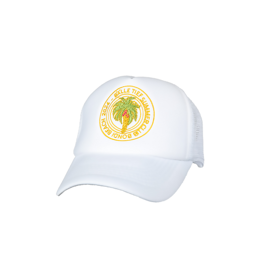 BÄLLE TIEF TAORMINA PALM TREE TRUCKER'S HAT - LIMITED EDITION